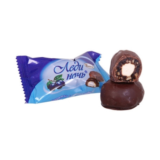 Picture of Chocolate Candies with Prunes Lady Night Akkond