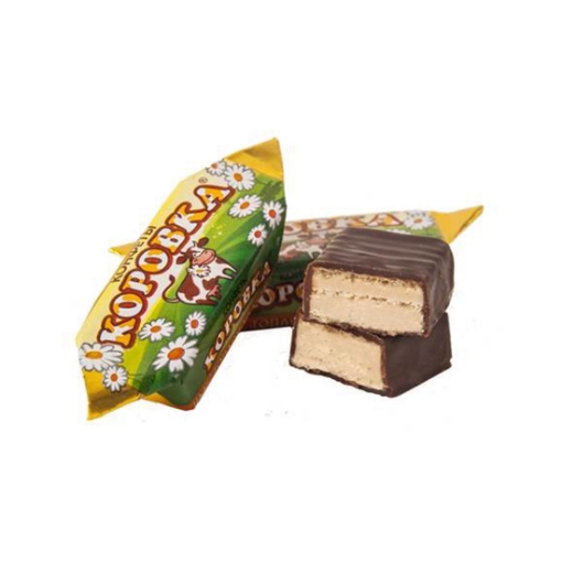 Picture of Waffle candies baked milk Korovka