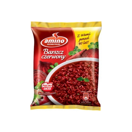 Beetroot soup with pasta Amino 69g