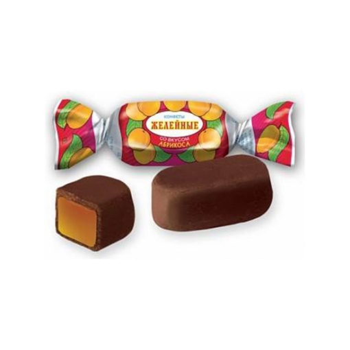 Chocolate Candies Jelly Apricot