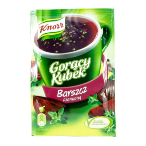 Mix Soup Red Borsch Hot Cup Knorr 12g