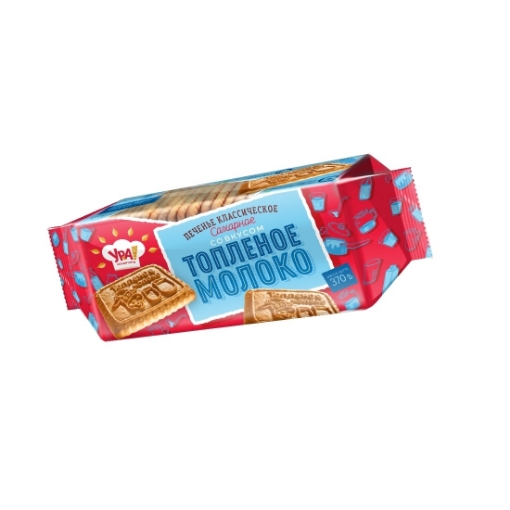 Picture of CLEARANCE-Biscuits with Sugar & Baked Milk Ural 370g