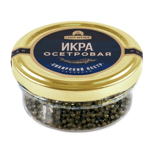 Picture of CLEARANCE: Black Sturgeon Caviar Santa Bremor 50g