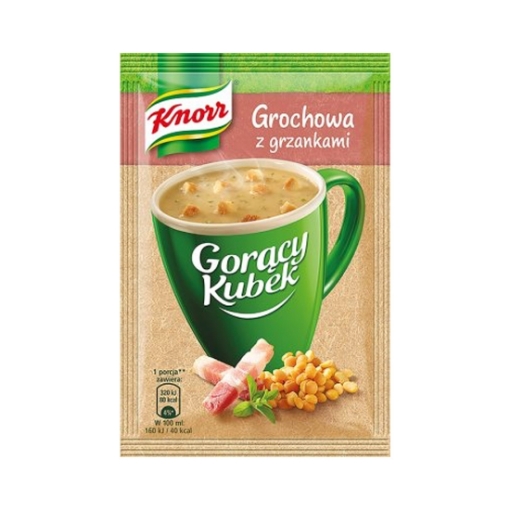 Picture of CLEARANCE-Soup instant cup sour with croutons Knorr Hot Cup 16g