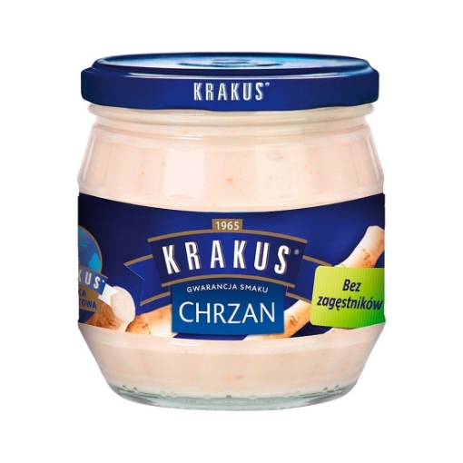 Picture of CLEARANCE-Horseradish in jar Krakus 180g