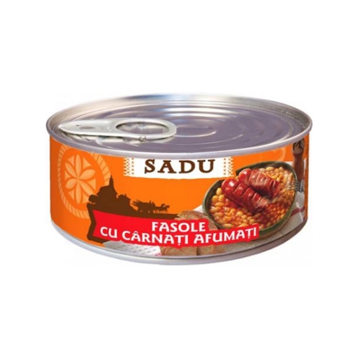 Picture of Beans with Smoked Sausages Sadu 400g