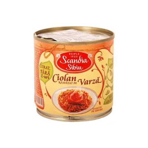 Picture of Pork canned with Cabbage Scandia 400g 