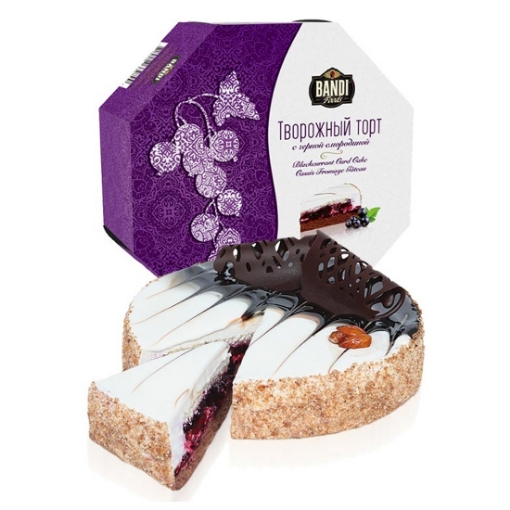 Picture of Cake Cheesecake with blackcurrant Bandi - 1kg