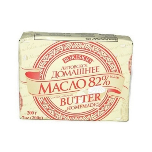 Picture of Butter Homemade Lithuanian 82% - 200g