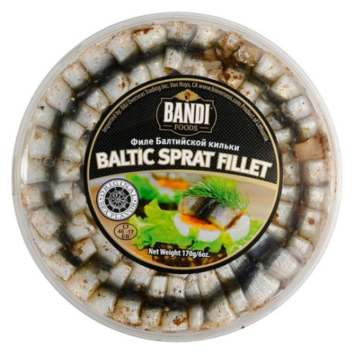 Picture of Baltic Sprat Fillet with Spices - 170g