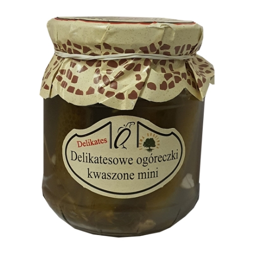 Picture of Pickles Dill Home Style in jar Orzel 280g