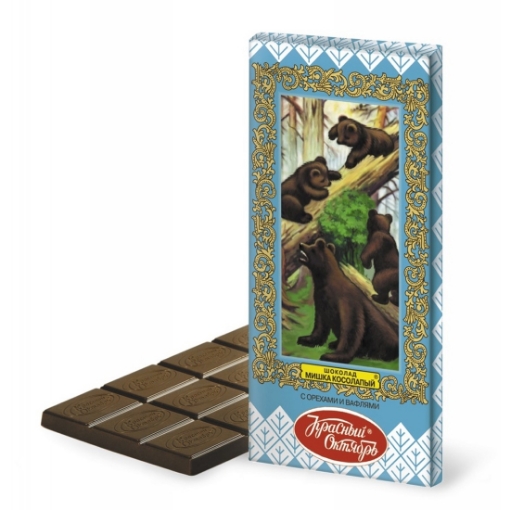 Picture of Chocolate Bar Mishka Kosolapy 75g 