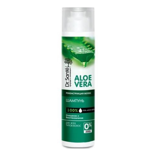 Picture of CLEARANCE-Cosmetics Shampoo Aloe Vera Reconstruction Dr.Sante 250ml