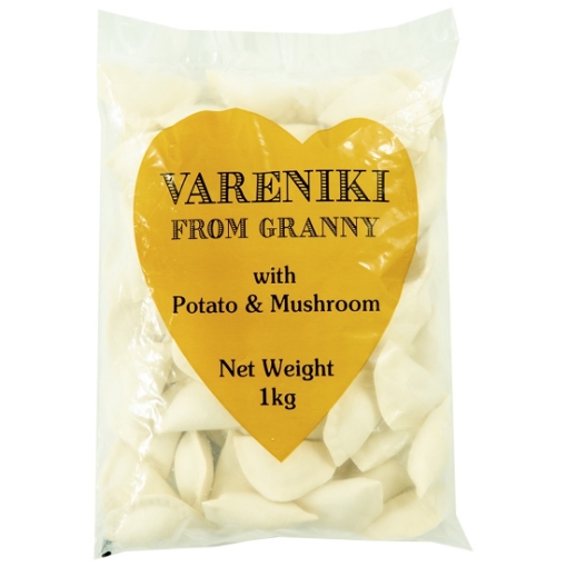 Picture of Vareniki Potato & Mushroom Granny Food 1kg - PICK UP ONLY FROM AUCKLAND SKAZKA STORE. CAN NOT BE DISPATCHED WITH COURIER