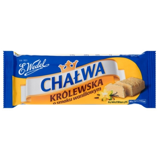 Picture of CLEARANCE-Halva Sesame Vanilla Flavour Krolewska 100g