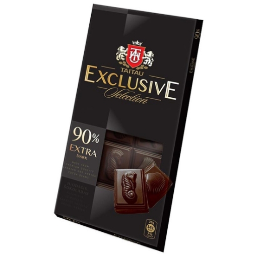 Picture of Chocolate Extra Dark 90% Exclusive 100g 