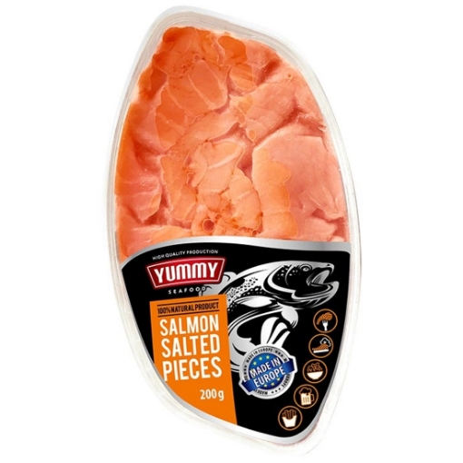Picture of Salmon Salted Pieces Yummy 200g