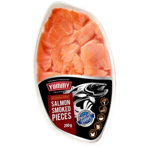 Picture of Salmon Smoked Pieces Yummy 200g