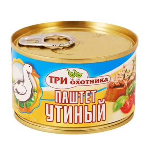 Picture of Pate Duck canned Three Hunters 160g