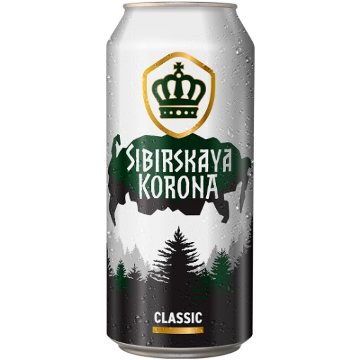Picture of Beer Siberian Crown Classic Lager 5.3% 1L