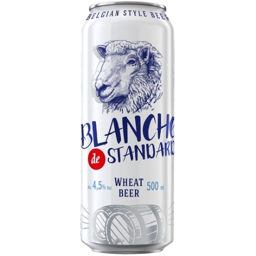 Picture of Beer Blanche de Standard Wheat 4.5% Vol 500ml