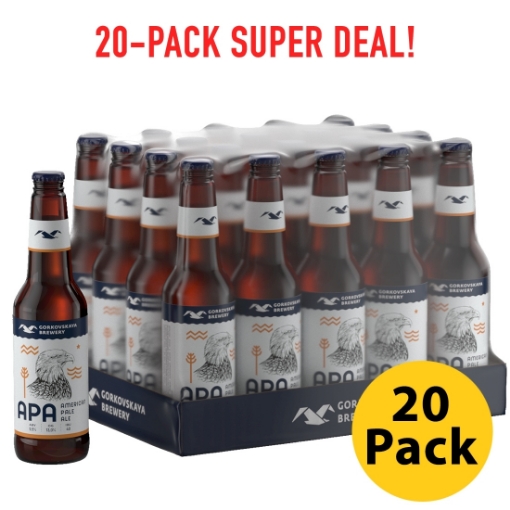 Picture of 20-Pack Craft Beer American Pale Ale APA 5.5% Alc 440ml
