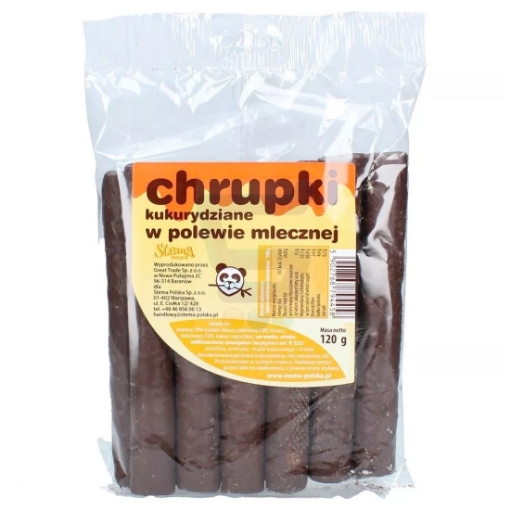 Picture of CLEARANCE-Chocolate Milk Fingers Crunches Stema 120g
