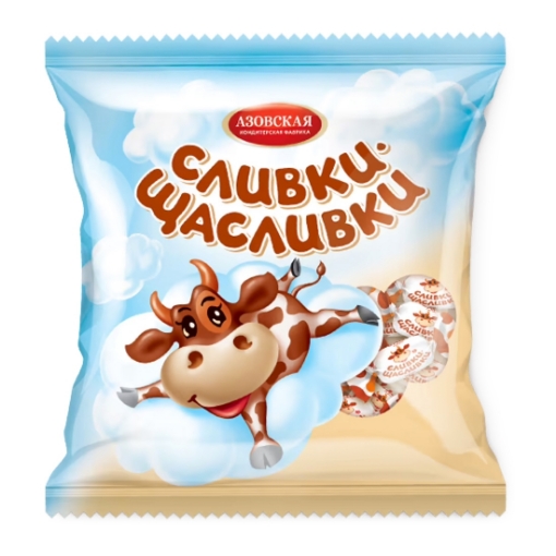 Picture of Candies Toffee with Cream Filling Shaslivki Azovskaya 250g