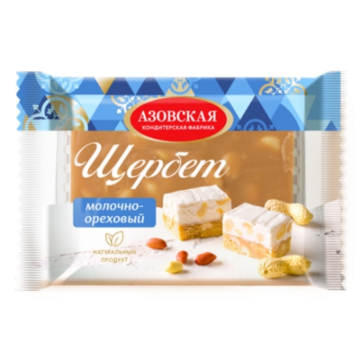 Picture of Sweets Sherbet Milk-Nut Azovskaya 240g