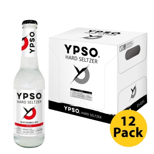 Picture of CLEARANCE: Seltzer RTD WATERMELON YPSO  5.5% 330ml - 12-pack