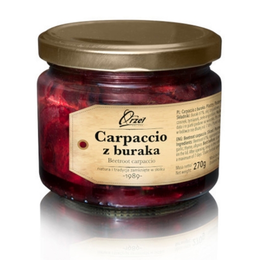 Picture of CLEARANCE-Pickled Beetroot Carpaccio Buraka Orzel 270g