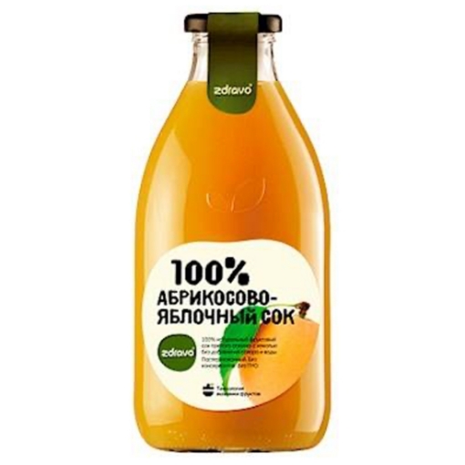 Picture of CLEARANCE-Juice Apple & Apricot Zdravo 750ml