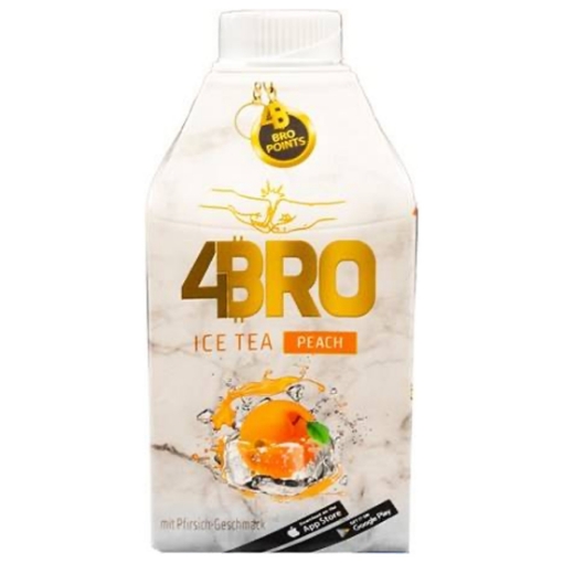 Picture of Soft Drink Ice Tea Peach Flavour 4BRO 500ml