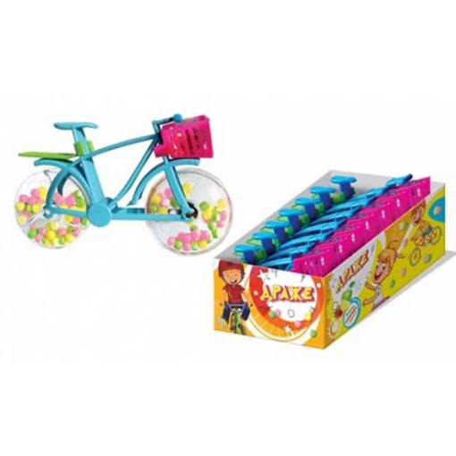 Изображение Драже с игрушкой Велосипед 20гр