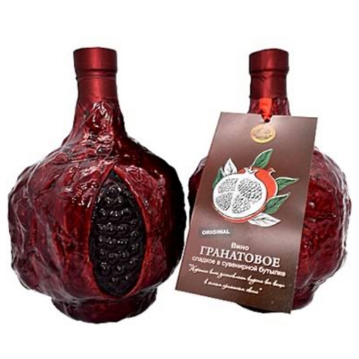 Picture of Wine Pomegranate Sweet Clay Bottle 13% 750ml 