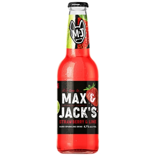 Изображение Hard lemonade Max&Jack’s Клубника-Лайм 4.7% 450ml