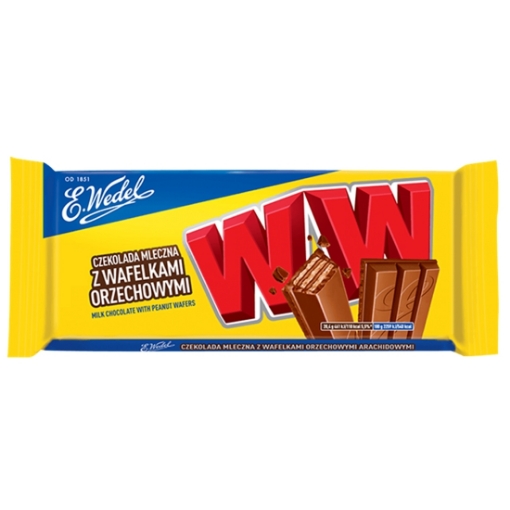Picture of CLEARANCE-Chocolate with Nuts Wedel 290g 