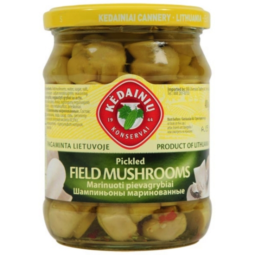 Picture of Pickled Mushrooms Champignons Kedainiu 480g