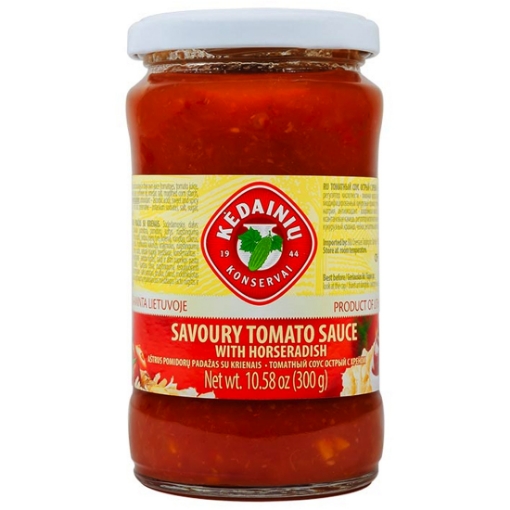 Picture of Savoury Tomato Sauce with Horseradish Kedainiu 300g