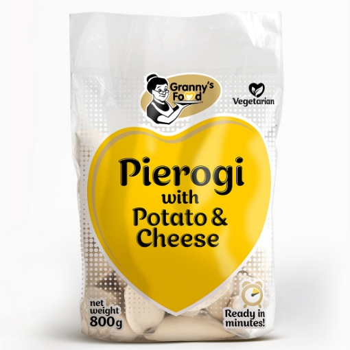 Picture of Pierogi Potato & Cheese Granny Food 800g IN STORE ONLY. CAN NOT BE DISPATCHED WITH COURIER