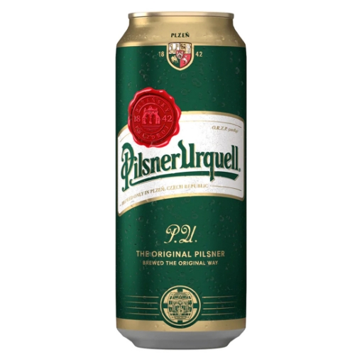 Picture of Beer Pilsner Urquell Can 4.4% 500ml