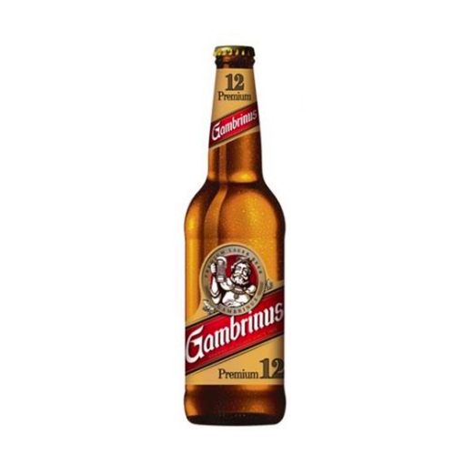 Picture of Beer Gambrinus Bottle 5.2% 500ml