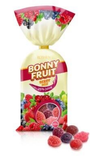 Picture of Candies Jelly Berry Mix Bonny-Fruit Roshen 200g 