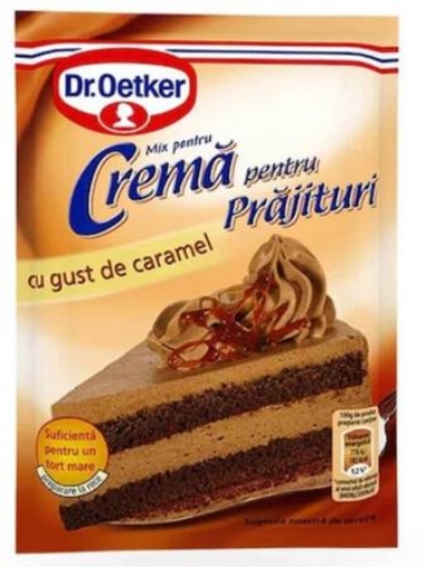 Picture of CLEARANCE-Mix Cake Cream Coffee & Brandy Flavor Dr.Oetker 50g