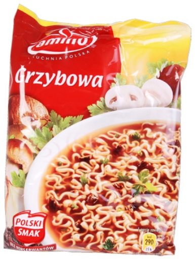 Picture of Soup instant noodles Mix Mushroom Amino 60g