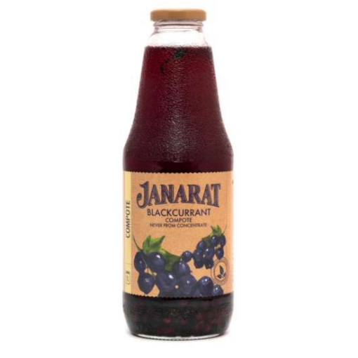 Picture of CLEARANCE-Kompot Blackcurrant Janarat Bottle 1L