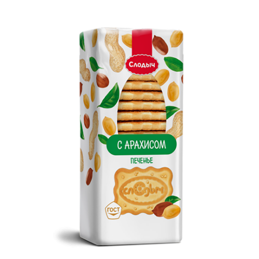 Picture of CLEARANCE-Biscuits with Peanuts Slodych 390g