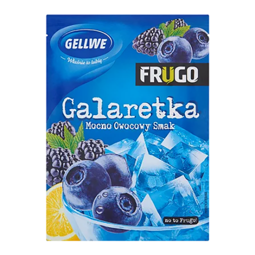 Picture of CLEARANCE-Mix Jelly Blackberry & Blueberry Flavour Gellwe 75g