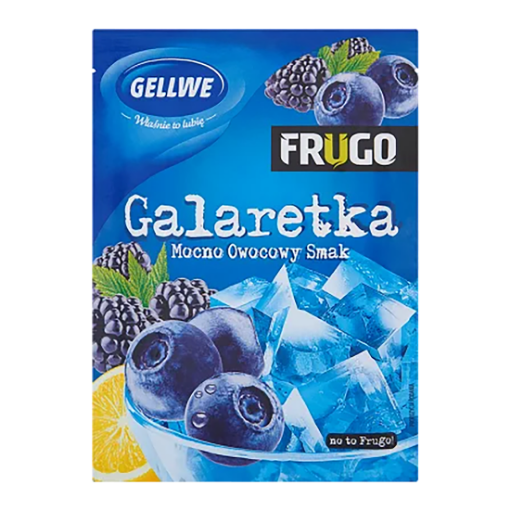Picture of Mix Jelly Blackberry & Blueberry Flavour Gellwe 75g