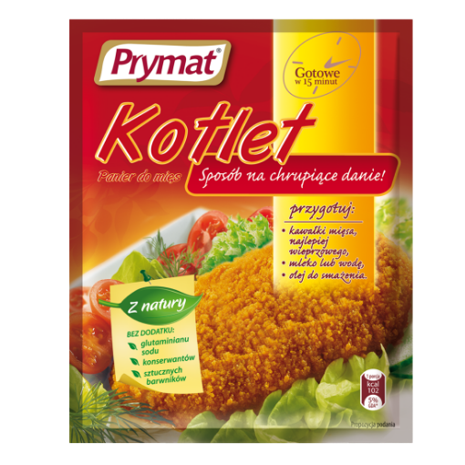 Picture of CLEARANCE-Seasoning for Cutlet Prymat 90g